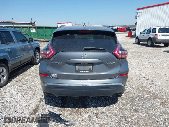 2018 Nissan Murano S with VIN 5N1AZ2MH6JN124070, listed as a IAAI auction lot 41983722 with 126,522 mi miles and . Bid and sale history available at DreamBid. Image 16.
