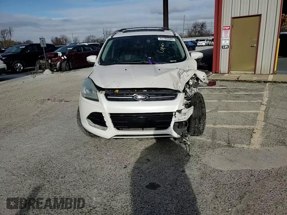 2013 Ford Escape Titanium with VIN 1FMCU0J99DUA61517, listed as a Copart auction lot 83746884 with 134,498 mi miles and Non Repairable. Bid and sale history available at carsss.com. Image 12.