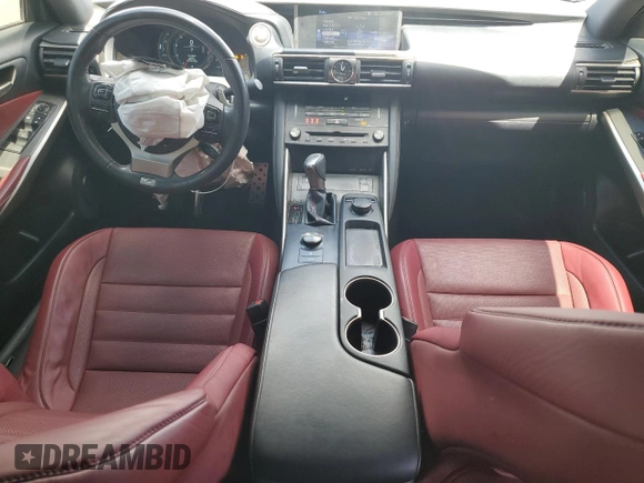 2019 Lexus IS 300 z VIN JTHBA1D28K5096956, wystawiony jako Copart lot #54837935 z przebiegiem 109 948 mil mil oraz Szkoda całkowita • Salvage title. Historia ofert i sprzedaży dostępna na DreamBid. Obrazek 8.