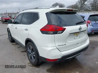 2017 Nissan Rogue SV with VIN JN8AT2MT2HW380211, listed as a IAAI auction lot 41672425 with 39,700 mi miles and . Bid and sale history available at DreamBid. Image 3.