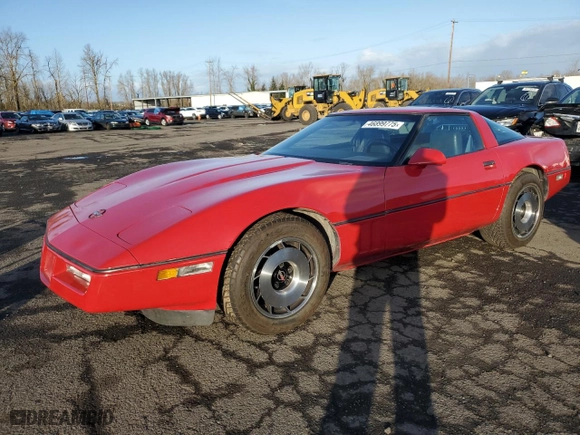 1984 Chevrolet Corvette with VIN 1G1AY0781E5126928, listed as a Copart auction lot 46899775 with 110,604 mi miles and Clean Title. Bid and sale history available at carsss.com. Image 1.