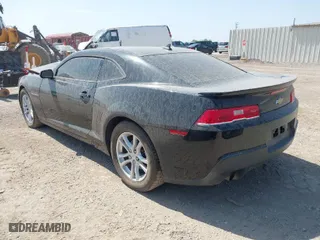 2015 Chevrolet Camaro LS with VIN 2G1FB1E3XF9198090, listed as a IAAI auction lot 41840601 with 87,129 mi miles. Bid and sale history available at carsss.com. Image 3.