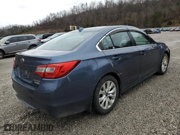 2017 Subaru Legacy Premium with VIN 4S3BNAC62H3026710, listed as a Copart auction lot 38199263 with 83,162 mi miles. Bid and sale history available at carsss.com. Image 3.