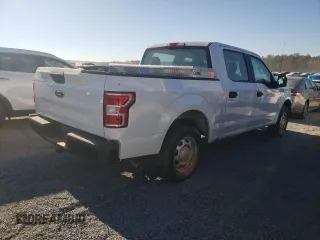 2020 Ford F-150 XL with VIN 1FTEW1CB4LFC67604, listed as a Copart auction lot 76140404 with 0 mi miles and Salvage Title. Bid and sale history available at carsss.com. Image 3.