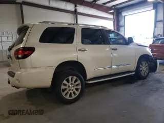 2018 Toyota Sequoia Platinum with VIN 5TDDY5G17JS161207, listed as a Copart auction lot 49031823 with 63,158 mi miles. Bid and sale history available at carsss.com. Image 3.