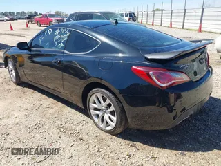 2013 Hyundai Genesis Coupe R-Spec with VIN KMHHT6KD0DU107881, listed as a IAAI auction lot 41815614 with 85,623 mi miles and . Bid and sale history available at DreamBid. Image 3.