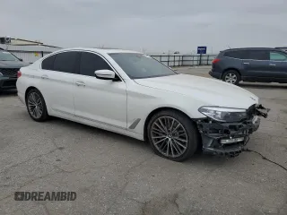 2017 BMW 5 Series 530i z VIN WBAJA5C37HG896060, wystawiony jako Copart lot #52409635 z przebiegiem 97 686 mil mil oraz Szkoda całkowita • Salvage title. Historia ofert i sprzedaży dostępna na DreamBid. Obrazek 4.
