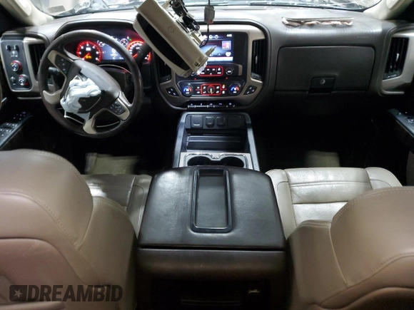 2015 GMC Sierra 2500HD Denali with VIN 1GT120EG6FF619065, listed as a Copart auction lot 83321254 with 120,628 mi miles and Salvage title. Bid and sale history available at DreamBid. Image 8.