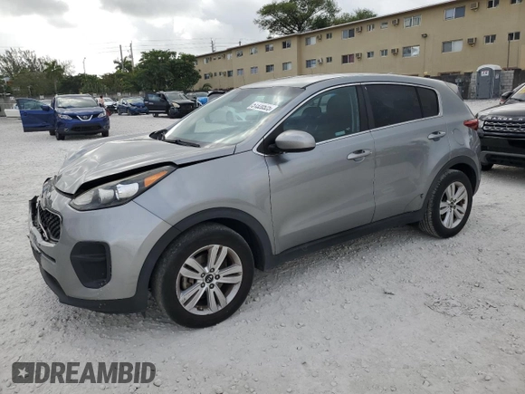 2019 Kia Sportage LX with VIN KNDPM3AC2K7598809, listed as a Copart auction lot 51320525 with 141,826 mi miles and Salvage Title. Bid and sale history available at carsss.com. Image 1.