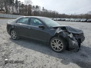 2012 Ford Fusion SEL with VIN 3FAHP0JGXCR222534, listed as a Copart auction lot 45819655 with 188,970 mi miles and Salvage Title. Bid and sale history available at DreamBid. Image 4.