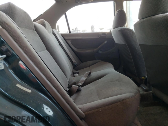 1998 Honda Civic DX with VIN JHMEJ6625WS000750, listed as a Copart auction lot 62486554 with 149,369 mi miles and Salvage Title. Bid and sale history available at DreamBid. Image 10.
