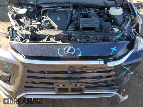 2024 Lexus TX 500h F Sport Premium with VIN 5TDABAB66RS006532, listed as a Copart auction lot 48316765 with 3,337 mi miles and Salvage title. Bid and sale history available at DreamBid. Image 12.