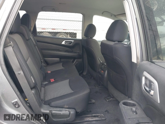 2020 Nissan Pathfinder S with VIN 5N1DR2AN9LC617344, listed as a IAAI auction lot 41368530 with 64,544 mi miles. Bid and sale history available at carsss.com. Image 8.