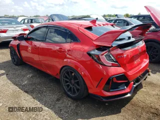 2021 Honda Civic Type R Touring z VIN SHHFK8G72MU200129, wystawiony jako Copart lot #67497284 z przebiegiem 37 603 mil mil oraz Szkoda całkowita • Salvage title. Historia ofert i sprzedaży dostępna na DreamBid. Obrazek 2.