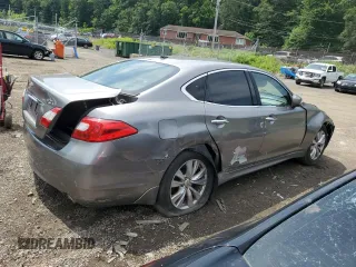 2011 Infiniti M with VIN JN1BY1AR4BM370404, listed as a Copart auction lot 62664825 with Not provided miles and Salvage title. Bid and sale history available at DreamBid. Image 3.