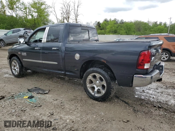2015 Ram 1500 Big Horn with VIN 1C6RR7GT4FS512807, listed as a Copart auction lot 57599185 with 158,148 mi miles and Non repairable. Bid and sale history available at DreamBid. Image 2.