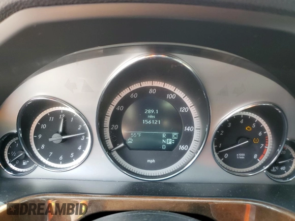 2010 Mercedes-Benz E 350 Luxury with VIN WDDHF8HB1AA260558, listed as a Copart auction lot 53979755 with 156,121 mi miles and Salvage title. Bid and sale history available at DreamBid. Image 9.