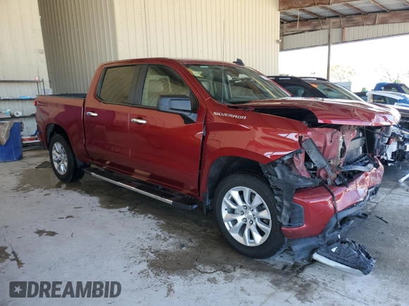 2020 Chevrolet Silverado 1500 Custom with VIN 3GCPWBEF2LG152545, listed as a Copart auction lot 50249955 with 96,417 mi miles and Salvage Title. Bid and sale history available at carsss.com. Image 4.