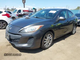 2012 Mazda 3 i Touring with VIN JM1BL1V87C1663293, listed as a IAAI auction lot 41963739 with 148,031 mi miles and . Bid and sale history available at carsss.com. Image 2.