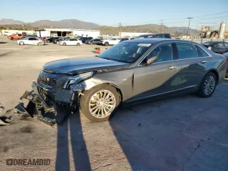 2017 Cadillac CT6 PLUG-IN RWD with VIN LREKK5RX0HA066782, listed as a Copart auction lot 42057354 with 66,103 mi miles. Bid and sale history available at carsss.com. Image 1.