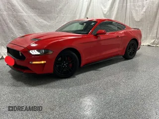 2019 Ford Mustang GT with VIN 1FA6P8CF8K5118569, listed as a Copart auction lot 55095225 with 90,313 mi miles and Clean Title. Bid and sale history available at carsss.com. Image 2.