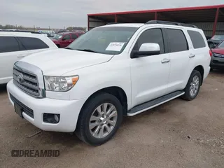 2008 Toyota Sequoia Limited with VIN 5TDBY68A38S018972, listed as a IAAI auction lot 42076036 with 208,053 mi miles and . Bid and sale history available at DreamBid. Image 18.
