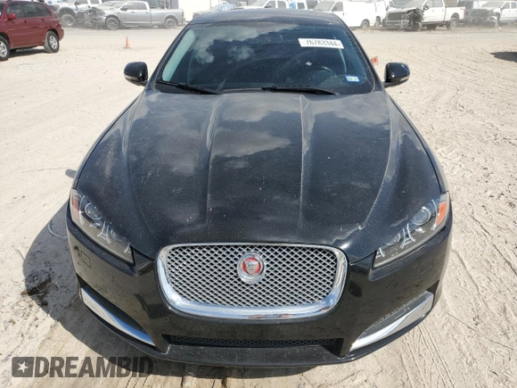 2014 Jaguar XF SC with VIN SAJWA0EX2E8U21886, listed as a Copart auction lot 76783344 with 97,280 mi miles and Salvage Title. Bid and sale history available at DreamBid. Image 5.