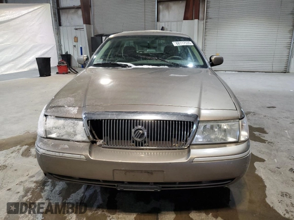 2005 Mercury Grand Marquis GS with VIN 2MEFM74WX5X614325, listed as a Copart auction lot 88117535 with 128,975 mi miles and Clean Title. Bid and sale history available at DreamBid. Image 5.