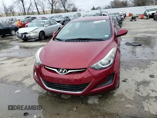2016 Hyundai Elantra SE with VIN 5NPDH4AE6GH665252, listed as a Copart auction lot 47751005 with 164,901 mi miles and Salvage Title. Bid and sale history available at carsss.com. Image 10.