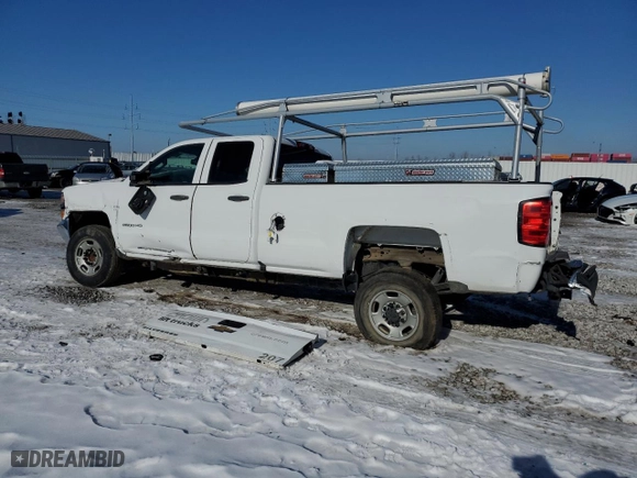 2019 Chevrolet Silverado 2500HD Work Truck with VIN 2GC2CREG9K1138380, listed as a Copart auction lot 89036265 with 155,800 mi miles and Clean Title. Bid and sale history available at carsss.com. Image 2.