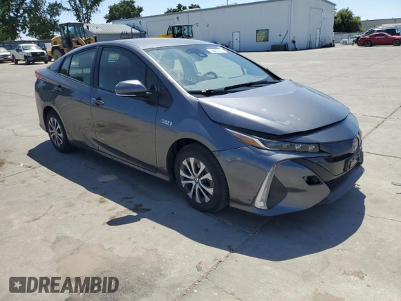 2022 Toyota Prius LE with VIN JTDKAMFP5N3200654, listed as a Copart auction lot 58482625 with 57,604 mi miles and Salvage title. Bid and sale history available at DreamBid. Image 4.