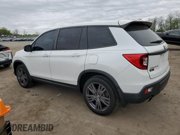 2021 Honda Passport EX-L с VIN 5FNYF8H57MB007146, выставлен на аукционе Copart как лот 53624695 с пробегом 36 266 миль миль и Списание • Salvage title. История ставок и продаж доступна на DreamBid. Изображение 2.