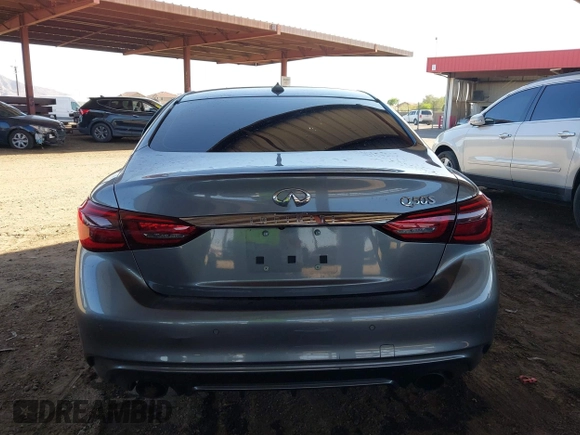 2020 Infiniti Q50 Luxe with VIN JN1EV7AP8LM200197, listed as a IAAI auction lot 42270721 with 66,978 mi miles and . Bid and sale history available at DreamBid. Image 16.