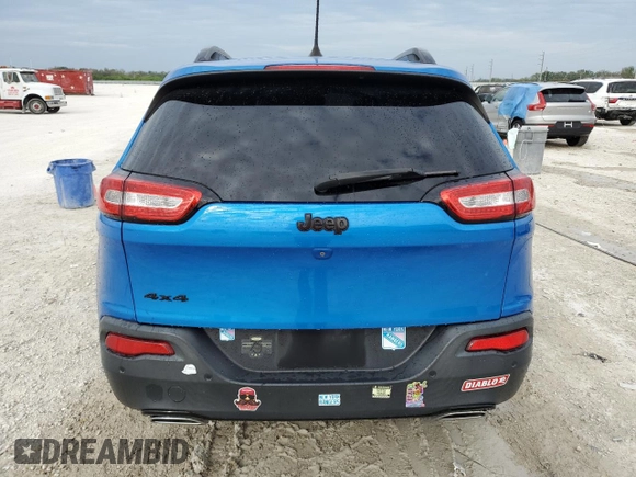 2018 Jeep Cherokee Limited with VIN 1C4PJMDX3JD575102, listed as a Copart auction lot 88325985 with 76,138 mi miles and Non repairable. Bid and sale history available at DreamBid. Image 6.