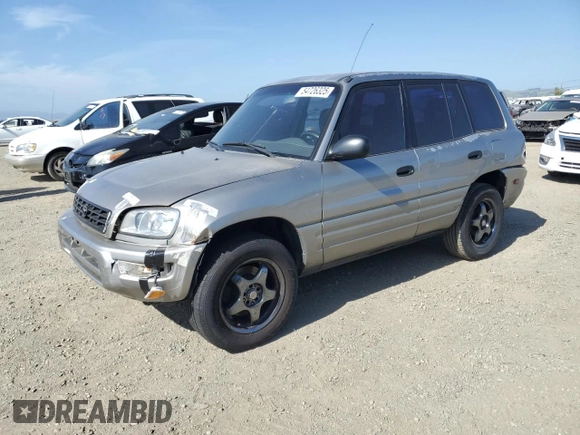 2000 Toyota RAV4 with VIN JT3GP10V2Y0052306, listed as a Copart auction lot 54726325 with 244,910 mi miles and Salvage title. Bid and sale history available at DreamBid. Image 1.