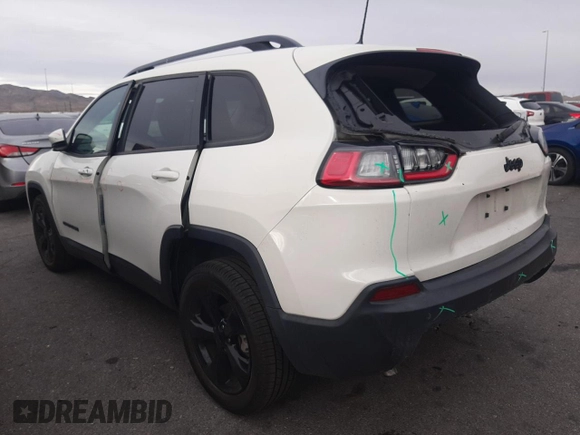 2019 Jeep Cherokee Latitude Plus with VIN 1C4PJLLBXKD490291, listed as a Copart auction lot 48902625 with 48,128 mi miles and Salvage Title. Bid and sale history available at carsss.com. Image 2.