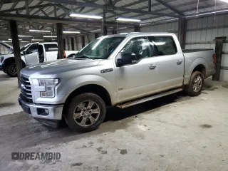 2017 Ford F-150 XL with VIN 1FTEW1CP4HFB04583, listed as a Copart auction lot 44916045 with 221,765 mi miles and Salvage Title. Bid and sale history available at carsss.com. Image 1.