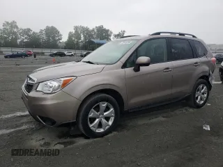 2015 Subaru Forester Premium with VIN JF2SJAFCXFH566000, listed as a Copart auction lot 59915295 with 86,853 mi miles and Salvage title. Bid and sale history available at DreamBid. Image 1.
