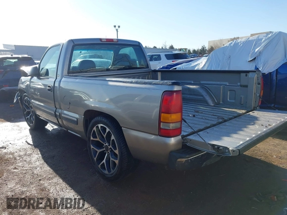 1999 Chevrolet Silverado 1500 with VIN 1GCEC14W9XZ129037, listed as a IAAI auction lot 41777069 with 1 mi miles. Bid and sale history available at carsss.com. Image 3.