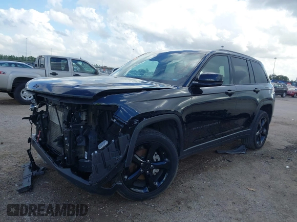 2023 Jeep Grand Cherokee Laredo z VIN 1C4RJHAG7PC661998, wystawiony jako IAAI lot #41104990 z przebiegiem 43 718 mil mil oraz . Historia ofert i sprzedaży dostępna na DreamBid. Obrazek 21.
