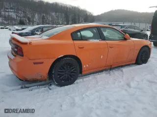 2014 Dodge Charger RT 100th Anniversary with VIN 2C3CDXCT4EH163838, listed as a Copart auction lot 87383134 with 197,003 mi miles and Salvage Title. Bid and sale history available at carsss.com. Image 3.