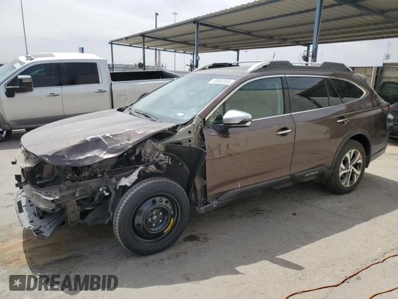 2021 Subaru Outback Touring with VIN 4S4BTAPC6M3200189, listed as a Copart auction lot 49902055 with 51,880 mi miles and Salvage title. Bid and sale history available at DreamBid. Image 1.