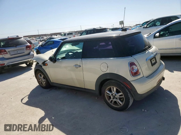 2012 MINI Hardtop with VIN WMWSU3C57CT543724, listed as a Copart auction lot 50081705 with Not Provided miles and Salvage Title. Bid and sale history available at DreamBid. Image 2.