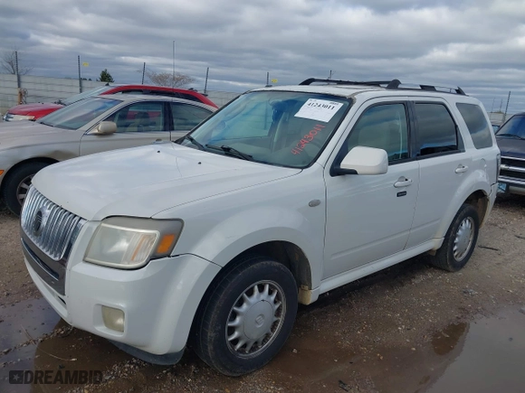 2009 Mercury Mariner Premier with VIN 4M2CU87G69KJ08671, listed as a IAAI auction lot 41243011 with 247,168 mi miles. Bid and sale history available at carsss.com. Image 2.