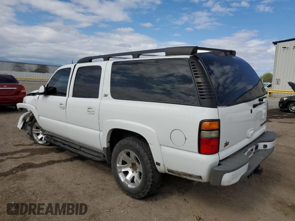 2004 Chevrolet Suburban Z71 with VIN 3GNFK16Z14G225097, listed as a Copart auction lot 55961695 with Not provided miles and Non repairable. Bid and sale history available at DreamBid. Image 2.