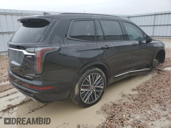 2023 Cadillac XT6 AWD Sport with VIN 1GYKPGRS2PZ174654, listed as a Copart auction lot 64118534 with 44,139 mi miles and Clean Title. Bid and sale history available at DreamBid. Image 3.