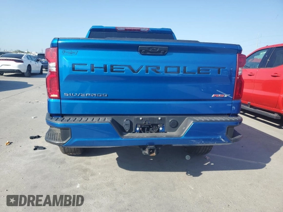 2024 Chevrolet Silverado 1500 RST with VIN 1GCUDEE8XRZ208610, listed as a Copart auction lot 52831005 with 0 mi miles and Salvage Title. Bid and sale history available at carsss.com. Image 6.