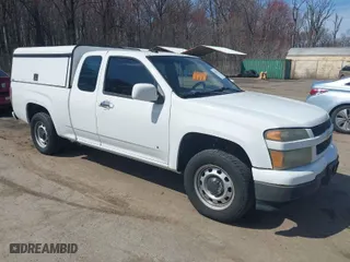 2009 Chevrolet Colorado Work Truck with VIN 1GCCS19E498152583, listed as a IAAI auction lot 41887121 with 245,280 mi miles. Bid and sale history available at carsss.com. Image 1.