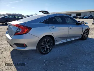 2021 Honda Civic Sedan Sport with VIN 2HGFC2F80MH547332, listed as a Copart auction lot 46419305 with 0 mi miles and Salvage Title. Bid and sale history available at carsss.com. Image 3.