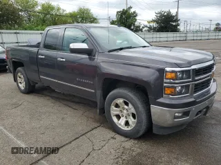 2014 Chevrolet Silverado 1500 LTZ with VIN 1GCVKSEC3EZ280112, listed as a Copart auction lot 55689055 with 126,269 mi miles and Clean Title. Bid and sale history available at DreamBid. Image 4.